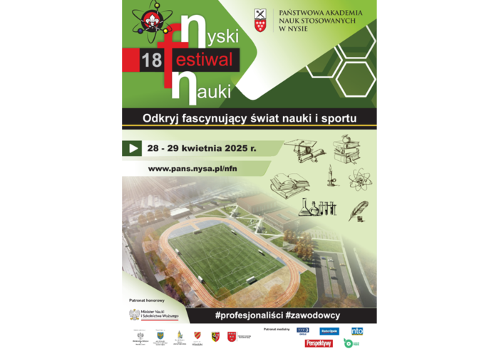 XVIII Nyski Festiwal Nauki 28-29.04.2025 r.