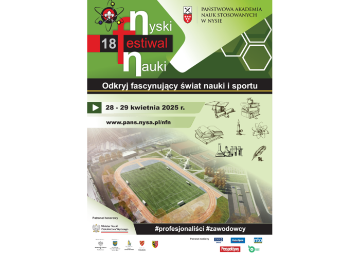XVIII Nyski Festiwal Nauki 28-29.04.2025 r.