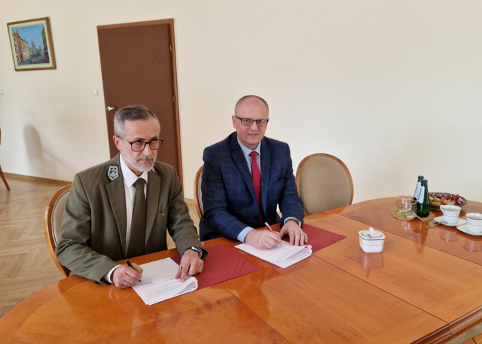 Podpisanie umowy z Parkiem Narodowym Gór Stołowych w Kudowie-Zdroju