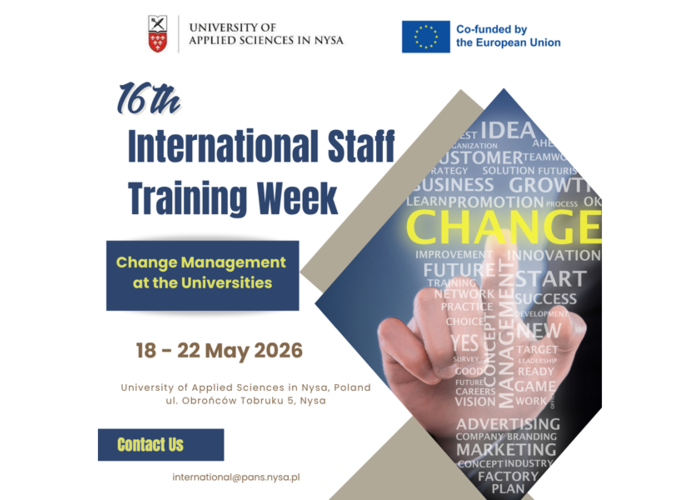 16th International Staff Training Week (ISTW), Theme: Change Manageme6nt at the Universities, Date: 18–22 May 2026