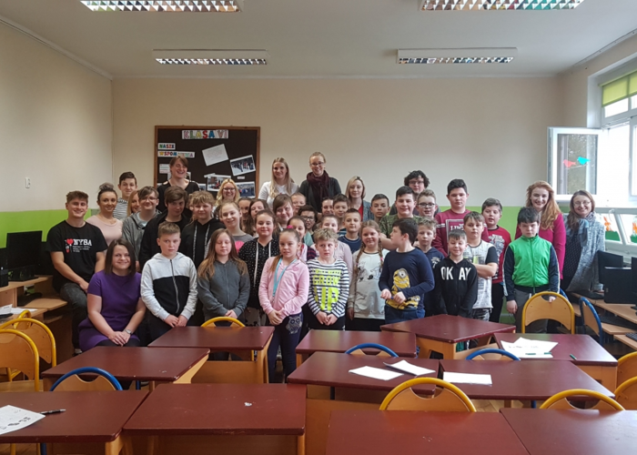 Lekcje otwarte języka niemieckiego i angielskiego w Szkole Podstawowej w Lipowej