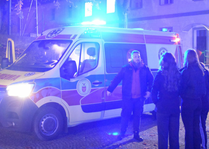 Studenci Koła „Fenix” o zasadach działania podczas zdarzeń drogowych