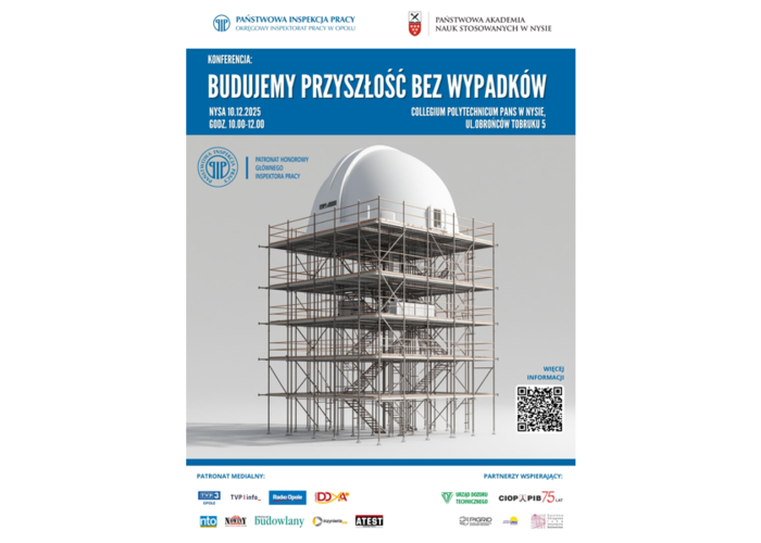 Konferencja „Budujemy przyszłość bez wypadków” już 10 grudnia w Nysie!