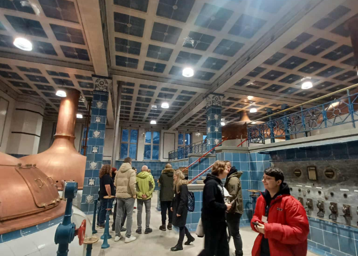 Studenci kierunku Zarządzanie i Inżynieria Produkcji z wizytą w Kompanii Piwowarskiej w Tychach