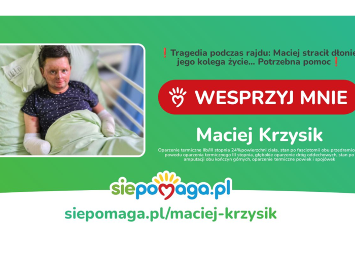 Pomóżmy Maciejowi!