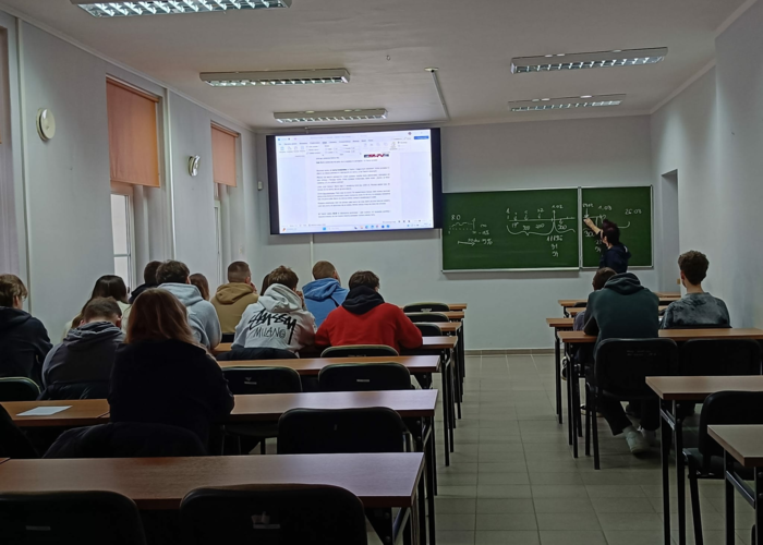 Wizyta studyjna uczniów ZS z Grodkowa