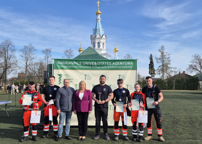 Studenci COR wicemistrzami w 8. edycji Międzynarodowego Konkursu Studenckiego „Mass Casualty Incidents” na Łotwie
