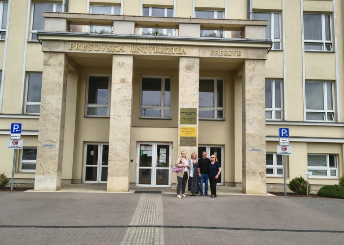 Erasmus + KA131 wyjazd pracowników Wydziału Nauk Społecznych do Uniwersytetu Preszowskiego w Preszowie