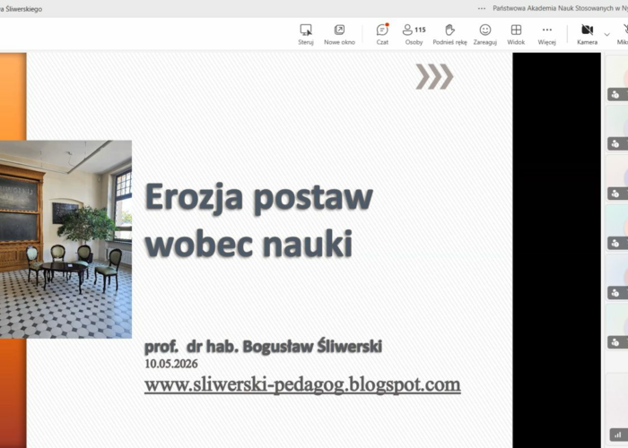 Erozja postaw wobec nauki