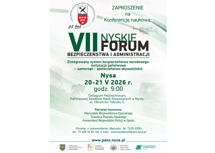VII Nyskie Forum Bezpieczeństwa i Administracji