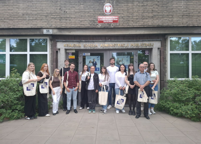 Wizyta studentów administracji w Krajowej Szkole Administracji Publicznej