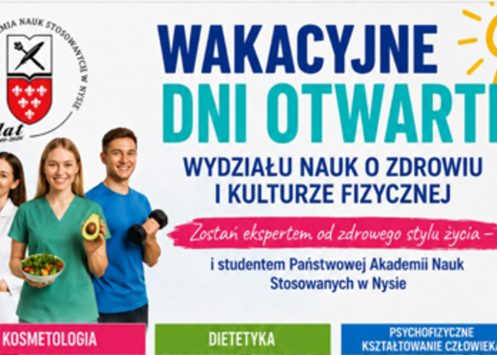 Dni Otwarte na Wydziale Nauk o Zdrowiu i Kulturze Fizycznej